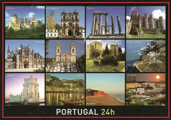 78*54*3mm Staré Pohľadnice,Portugalsko Názory Kovové Balené so suvenírmi Magnety na Chladničku 20344 Tuhá Doska Turistické Spomienky