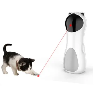 Automatické Hračiek pre Mačky, Pet Laserový Stroj Interaktívne Smart Teaser Pohybujú Mačiatko Hračky Vtipné Mačku Hrať Pet Elektronické Výrobky pre Mačky