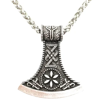 Slovanské Perun Sekera Viking Runy Šperky Amulet Mens Náhrdelník Dámske Talizman Wicca Pohanské Príslušenstvo Šperky