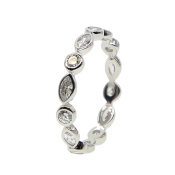 top kvalita drop shipping čistý 925 sterling silver šperky jemné AAA iskrenie cz veľkosť 5-9 jemné ženy, dievča, cz krúžok 925